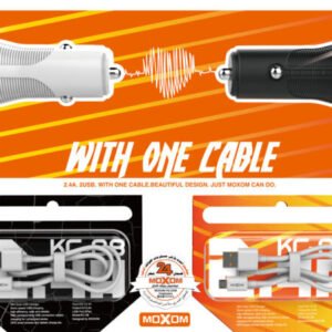 شاحن سيارة MOXOM KC-11 سريع ثنائي 2.4A