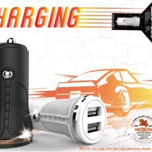 شاحن سيارة MOXOM KC-11 سريع ثنائي 2.4A