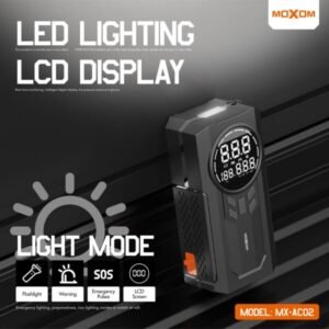 مضخة هواء وباور بنك MOXOM MX-AC02