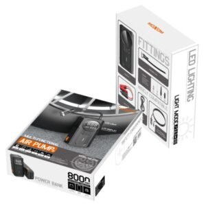 مضخة هواء وباور بنك MOXOM MX-AC02