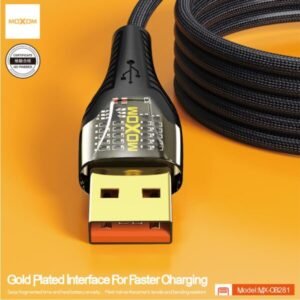 كابل شحن بيانات MOXOM MX-CB281 شفاف