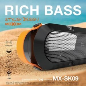 مكبر صوت لاسلكي MOXOM SK09 10W