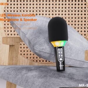 ميكروفون ومكبر صوت لاسلكي MOXOM SK29