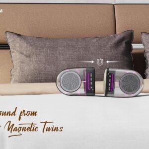 مكبر صوت MOXOM SK31 اللاسلكي مع إضاءة RGB