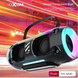 مضخم صوت MOXOM SK80 مع ميكروفون لاسلكي