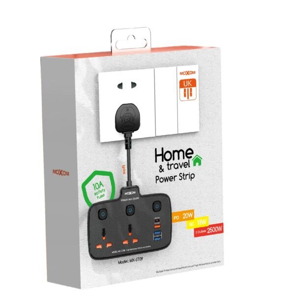 توصيلة كهرباء وشحن MOXOM ST09 20W توصيلة كهرباء وشحن MOXOM ST09 20W