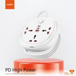 توصيلة كهرباء وشحن MOXOM ST25