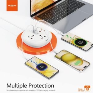 توصيلة كهرباء وشحن MOXOM ST25