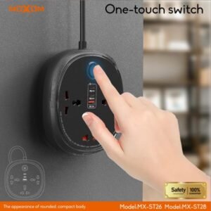 توصيلة كهرباء وشحن MOXOM ST26 2500W