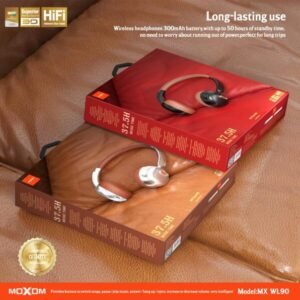 سماعات رأس لاسلكية MOXOM WL90 خفيفة