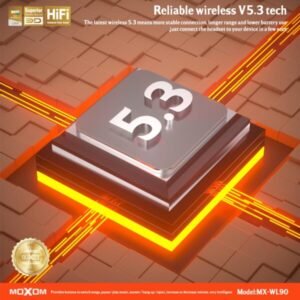 سماعات رأس لاسلكية MOXOM WL90 خفيفة