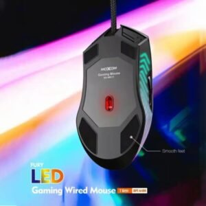 ماوس ألعاب ليزر موكسوم MS11 مع إضاءة LED