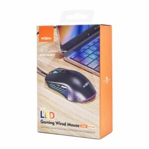 ماوس ألعاب ليزر موكسوم MS11 مع إضاءة LED