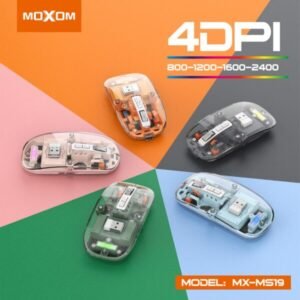 ماوس لاسلكي MS19 مع تصميم مغناطيسي RGB