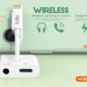 محول آيفون MX-AX16 شحن وسماعة