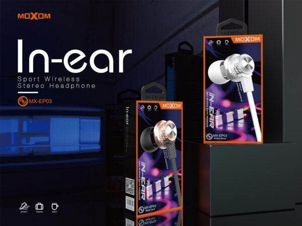 سماعات أذن موكسوم MX-EP03 مع ميكروفون سماعات أذن موكسوم MX-EP03 مع ميكروفون