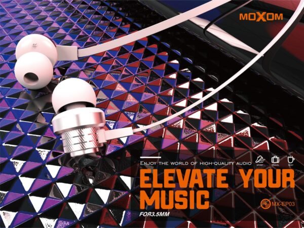 سماعات أذن موكسوم MX-EP03 مع ميكروفون سماعات أذن موكسوم MX-EP03 مع ميكروفون