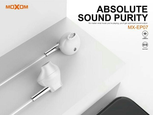 سماعات اذن موكسوم MX-EP07 ستيريو سماعات اذن موكسوم MX-EP07 ستيريو