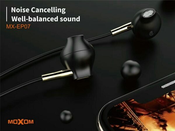 سماعات اذن موكسوم MX-EP07 ستيريو سماعات اذن موكسوم MX-EP07 ستيريو