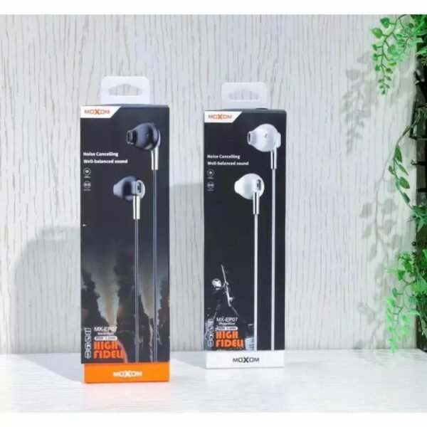 سماعات اذن موكسوم MX-EP07 ستيريو سماعات اذن موكسوم MX-EP07 ستيريو