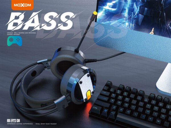 سماعات رأس موكسوم MX-EP23 للألعاب سماعات رأس موكسوم MX-EP23 للألعاب