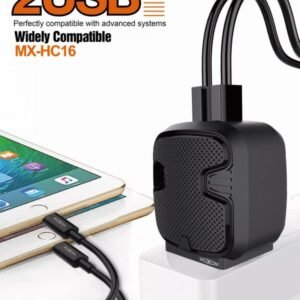 شاحن كهرباء موكسوم MX-HC16 بسرعة 2.4A