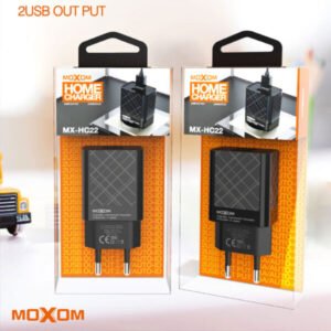 شاحن موكسوم MX-HC22 بمنفذين شحن سريع