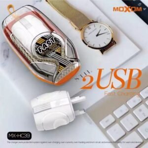 شاحن موكسوم MX-HC39 منفذين شحن سريع