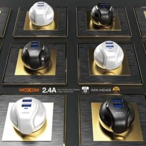 شاحن موكسوم MX-HC42 بشاحن سريع 2.4A