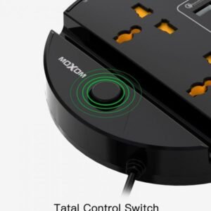 موزع كهرباء وشاحن سريع MX-ST02 MOXOM