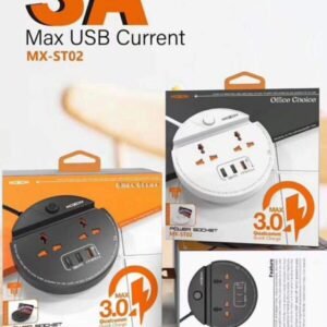موزع كهرباء وشاحن سريع MX-ST02 MOXOM