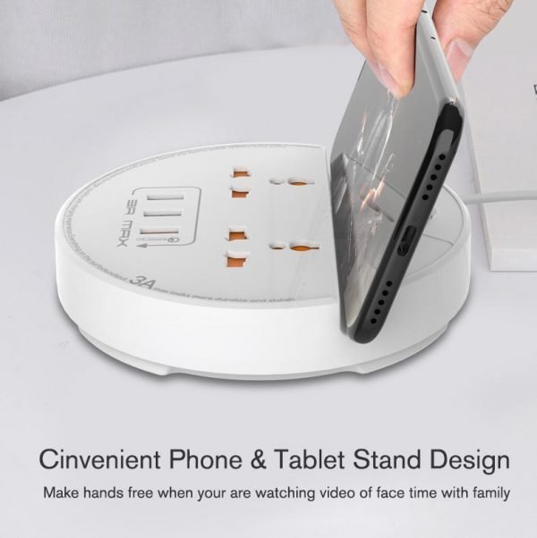 موزع كهرباء وشاحن سريع MX-ST02 MOXOM موزع كهرباء وشاحن سريع MX-ST02 MOXOM