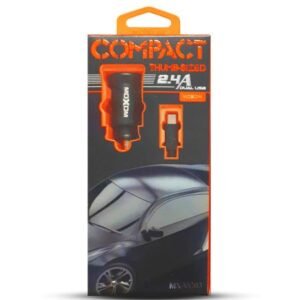 شاحن سيارة موكسوم MX-VC03 ميني مزدوج 2.4A