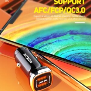 شاحن سيارة MX-VC15 موكسوم 36W سريع