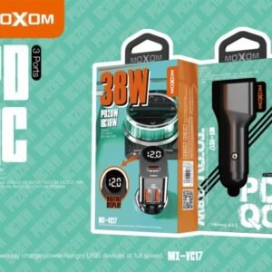 شاحن سيارة موكسوم MX-VC17 شاشة رقمية