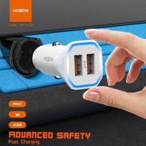 شاحن سيارة موكسوم MX-VC32 مزدوج 3A