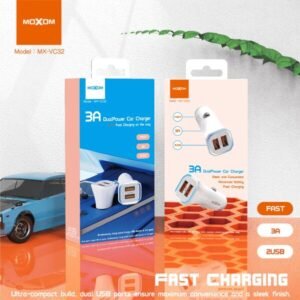 شاحن سيارة موكسوم MX-VC32 مزدوج 3A