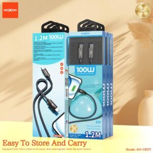 كابل شحن PD تايب سي موكسوم 100W