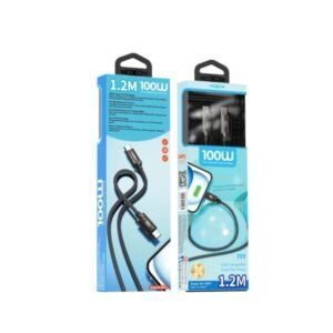 كابل شحن PD تايب سي موكسوم 100W