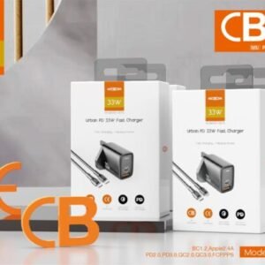 شاحن موكسوم سوبر فاست PD 33W مع وصلة