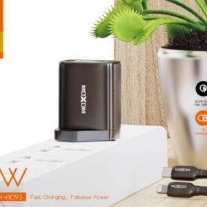 شاحن موكسوم سوبر فاست PD 33W مع وصلة