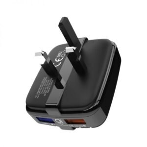 شاحن كهرباء موكسوم QC3.0 مزدوج