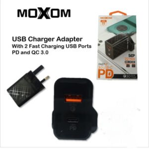 شاحن موكسوم QC3.0 & PD 3.0 22.5W