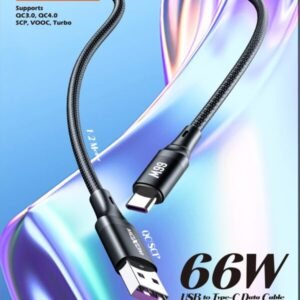 وصلة شحن موكسوم QC4.0 تايب سي 66W