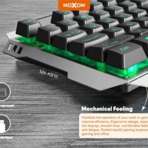 كيبورد ألعاب RGB موكسوم KB10