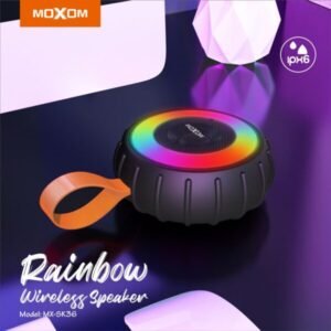 مكبر صوت موكسوم SK36 اللاسلكي RGB مضاد للماء