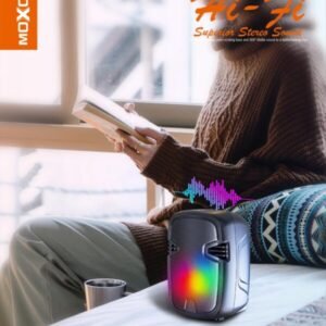 مكبر صوت موكسوم اللاسلكي SK48 مع LED