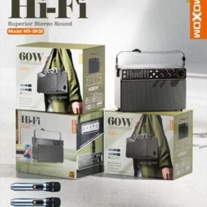 مضخم صوت موكسوم SK50 60W مع ميكروفونات