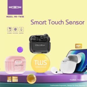 سماعات ايربود TW36 موكسوم لاسلكية خفيفة