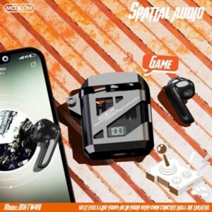 سماعات ايربود موكسوم TW49 لاسلكية مع LED